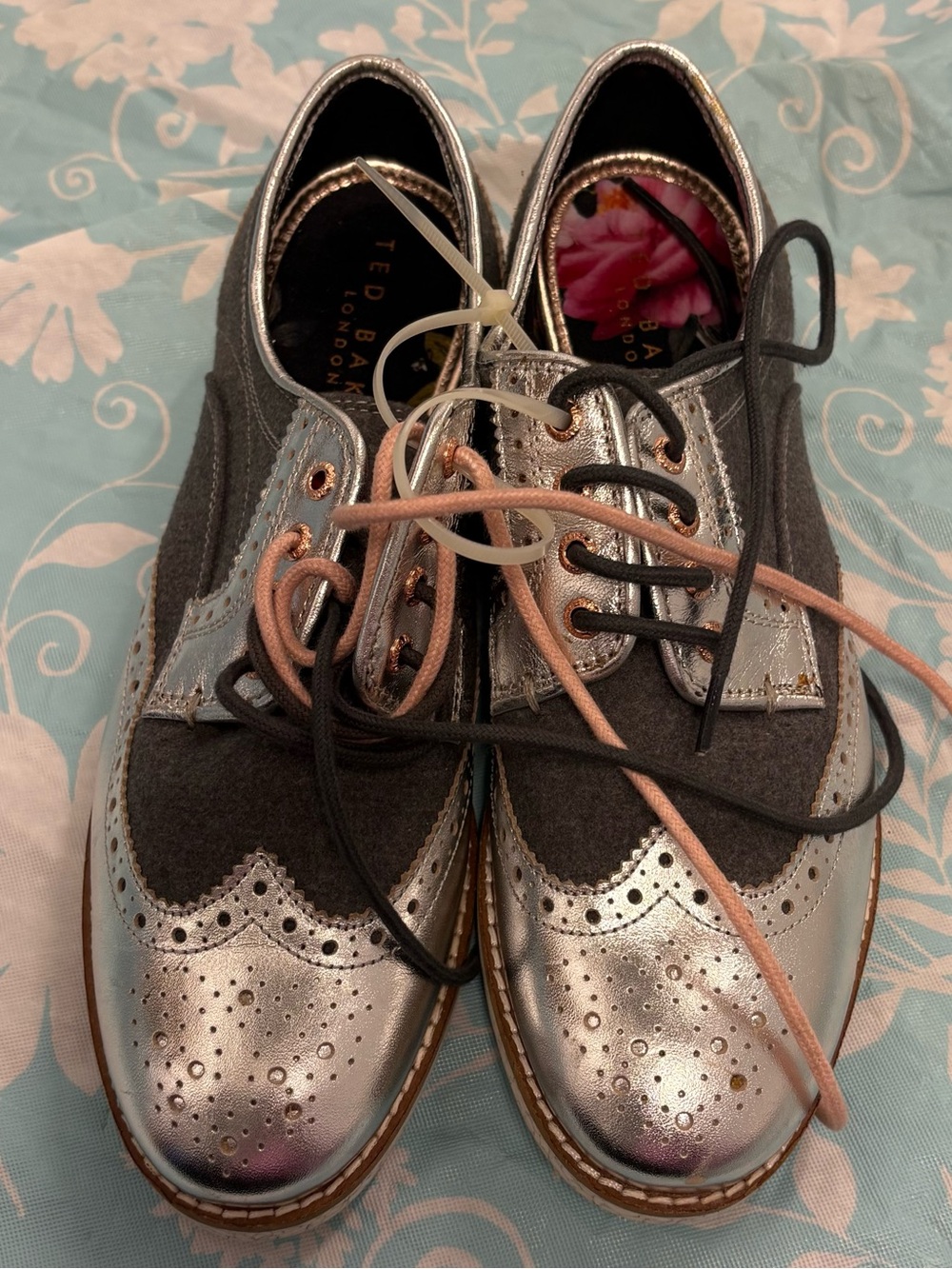 Ted Baker Anoihe brogue shoes size 5-36